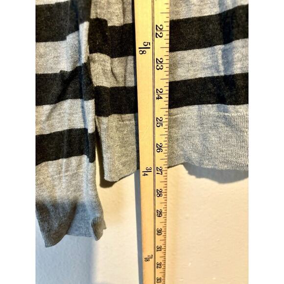 Market & Spruce Striped Sweater Black White Gray Size XXL New - Picture 6 of 6